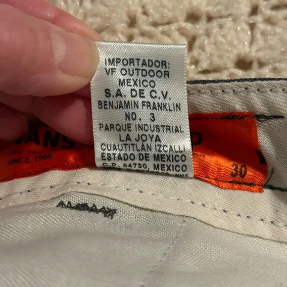 Vans Off The Wall Men's X Red Kap Work Wear Walk Shorts (size 30, Grey) - Picture 7 of 10